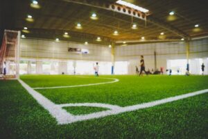 Retirada de cesped artificial campos de futbol